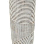 VASO RESINA WOODY CM Ø 19X55 stile MODERN