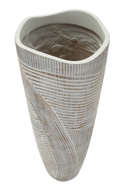 VASO RESINA WOODY CM Ø 19X55 - immagine 2