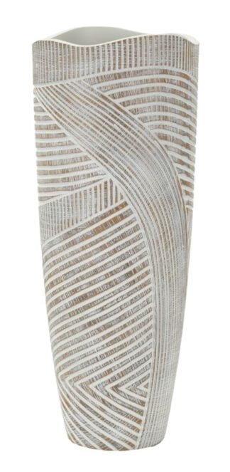 VASO RESINA WOODY CM Ø 18X45