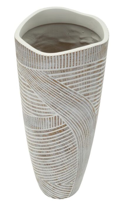 VASO RESINA WOODY CM Ø 18X45 - immagine 2