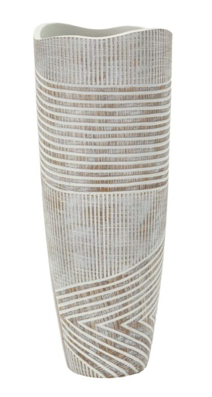 VASO RESINA WOODY CM Ø 18X45 - immagine 3