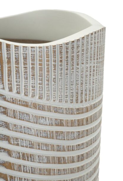 VASO RESINA WOODY CM Ø 18X45 - immagine 6