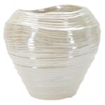 VASO PERLY ROUND CM Ø 22X20