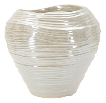 VASO PERLY ROUND CM Ø 22X20