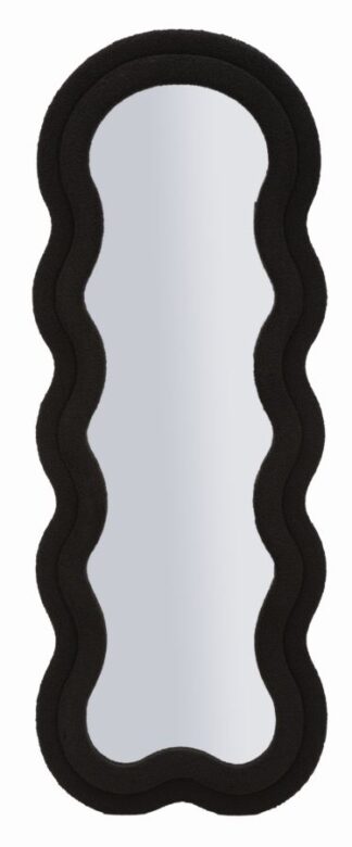 SPECCHIO DA MURO TEDDY NERO CM 60X4X160 (MISURA SPECCHIO CM 39X137)