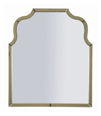 SPECCHIO DA MURO ANKARA ORO (MISURA SPECCHIO CM 78X93)