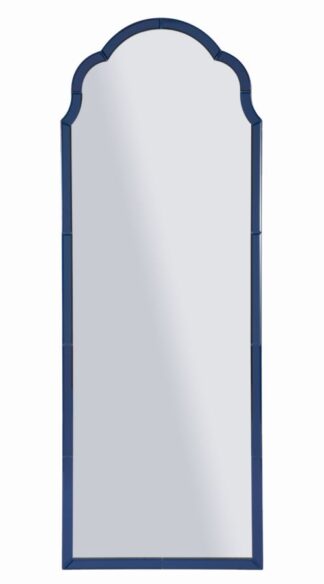 SPECCHIO DA MURO TANGERI BLU CM 55X2X150 (MISURA SPECCHIO CM 49X144)