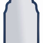 SPECCHIO DA MURO TANGERI BLU CM 47X1X80 (MISURA SPECCHIO CM 41X74) stile GLAM