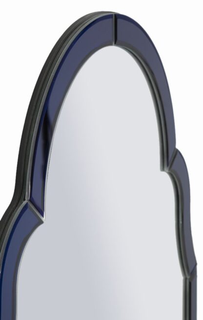 SPECCHIO DA MURO TANGERI BLU CM 47X1X80 (MISURA SPECCHIO CM 41X74) - immagine 2
