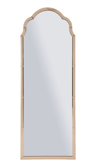 SPECCHIO DA MURO TANGERI ROSA CM 55X2X150 (MISURA SPECCHIO CM 49X144)