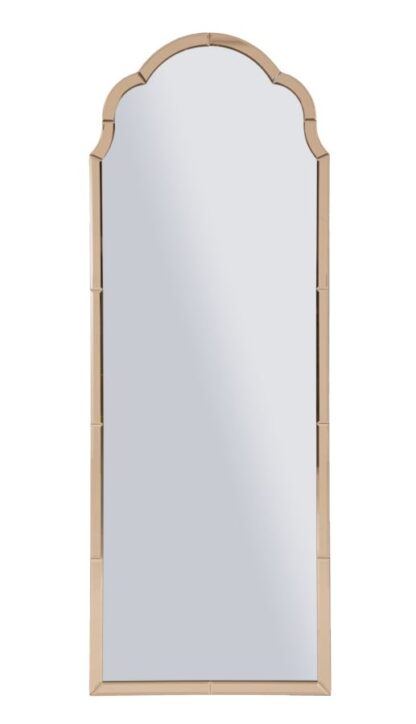 SPECCHIO DA MURO TANGERI ROSA CM 55X2X150 (MISURA SPECCHIO CM 49X144)