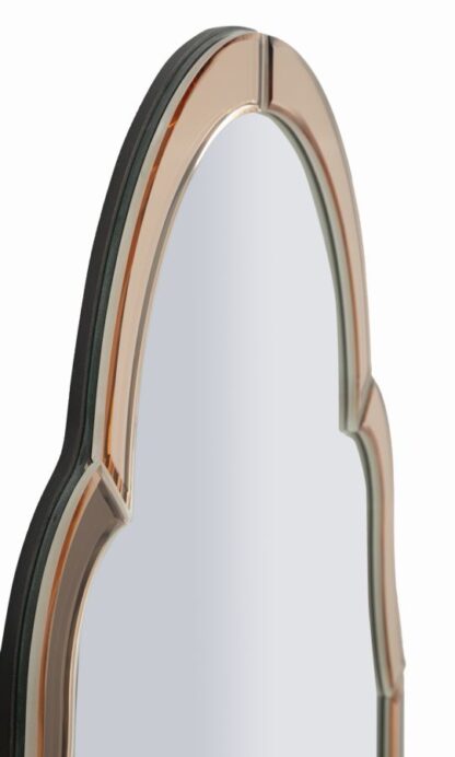 SPECCHIO DA MURO TANGERI ROSA CM 47X1X80 (MISURA SPECCHIO CM 41X74) - immagine 2
