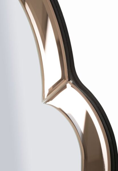 SPECCHIO DA MURO TANGERI ROSA CM 47X1X80 (MISURA SPECCHIO CM 41X74) - immagine 3