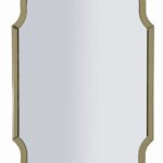 SPECCHIO DA MURO ISTANBUL ORO CM 60X1X90 (MISURA SPECCHIO CM 54X84,5)