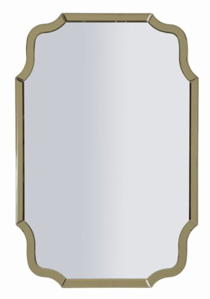 SPECCHIO DA MURO ISTANBUL ORO CM 60X1X90 (MISURA SPECCHIO CM 54X84,5)