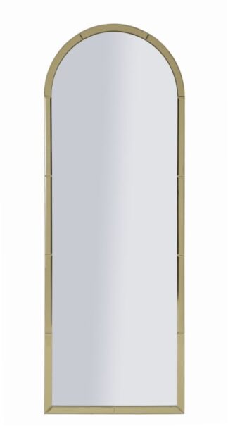 SPECCHIO DA MURO BAKU ORO CM 55X2X150 (MISURA SPECCHIO CM 49X144)