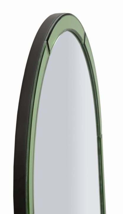 SPECCHIO DA MURO BAKU VERDE CM 55X2X150 (MISURA SPECCHIO CM 49X144) - immagine 2