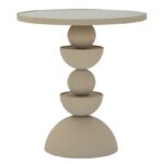 TAVOLINETTO DUNE C/SPECCHIO CM Ø 40,5X42