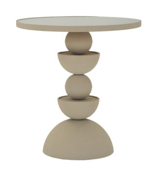 TAVOLINETTO DUNE C/SPECCHIO CM Ø 40,5X42