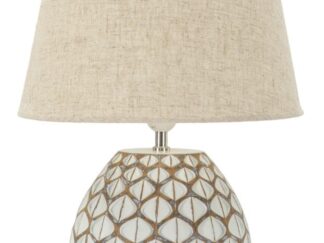 LAMPADA DA TAVOLO RESINA TIBET CM Ø 35X52