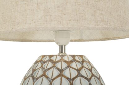 LAMPADA DA TAVOLO RESINA TIBET CM Ø 35X52 - immagine 2