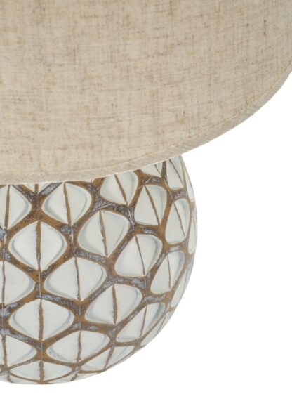 LAMPADA DA TAVOLO RESINA TIBET CM Ø 35X52 - immagine 4