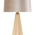 LAMPADA DA TAVOLO PERLY -A- CM Ø 36,5X68,5 stile GLAM