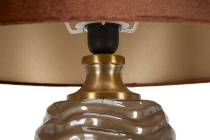 LAMPADA DA TAVOLO PRAGA -B- CM Ø 45,5X79 - immagine 3