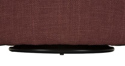 POLTRONA GIREVOLE SIENA BORDEAUX CM 83,5X66X80 (SEDUTA ALTEZZA CM 42) - immagine 9