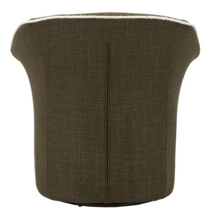 POLTRONA GIREVOLE SIENA VERDE CM 83,5X66X80 (SEDUTA ALTEZZA CM 42) - immagine 4