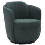 POLTRONA GIREVOLE TORINO OTTANIO CM 70X72X75 (ALTEZZA SEDUTA CM 44,5) stile MODERN