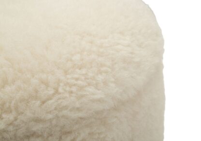 PUFF C/CONTENITORE SAINT-MORITZ CREMA SET 2 PZ CM Ø 40X47-32X38 - immagine 5