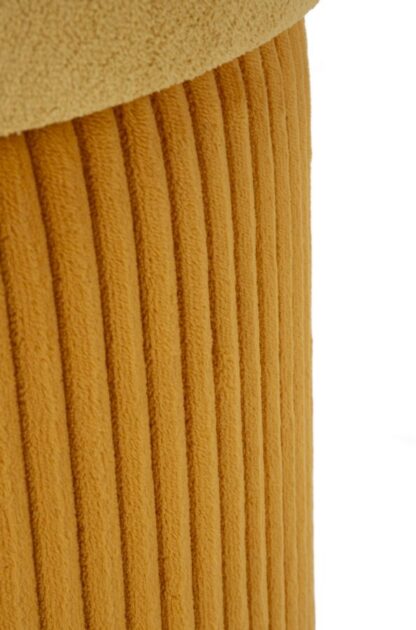 PUFF C/CONTENITORE ASPEN SENAPE SET 2 PZ CM Ø 42X44-35X37 - immagine 5