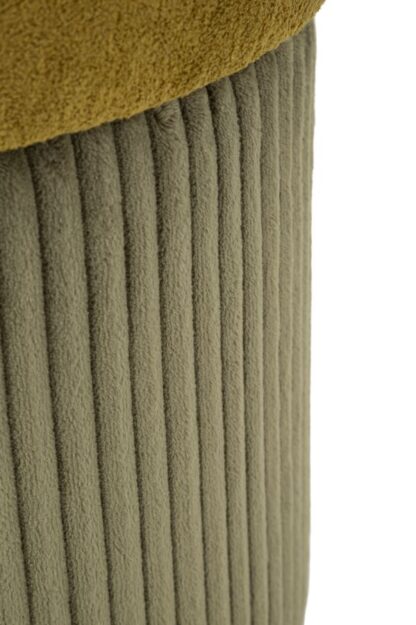 PUFF C/CONTENITORE ASPEN VERDE SET 2 PZ CM Ø 42X44-35X37 - immagine 5