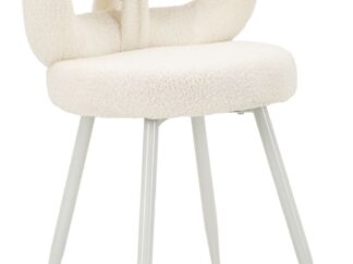 SEDIA MINI ILARY BIANCA CM Ø 40X67
 (ALTEZZA SEDUTA CM 46)