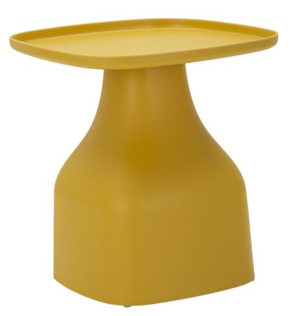 TAVOLINETTO GEA GIALLO CM 48X48X50