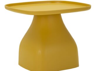 TAVOLINETTO GEA GIALLO CM 48X48X38