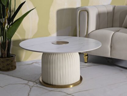 TAVOLINO DA CAFFE' NOVA CM Ø 80X39,5 - immagine 8