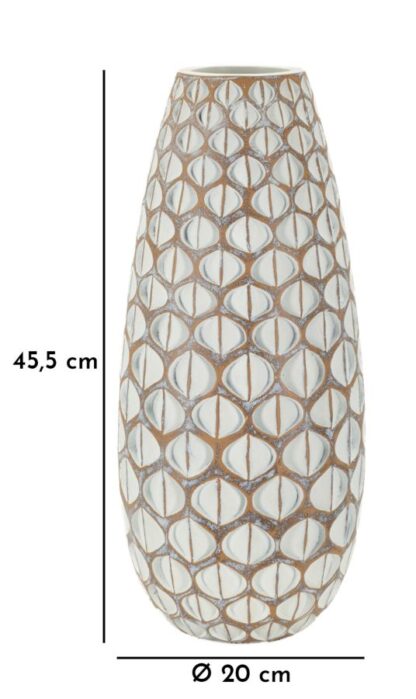 VASO RESINA TIBET CM CM Ø 20X45,5 - immagine 6