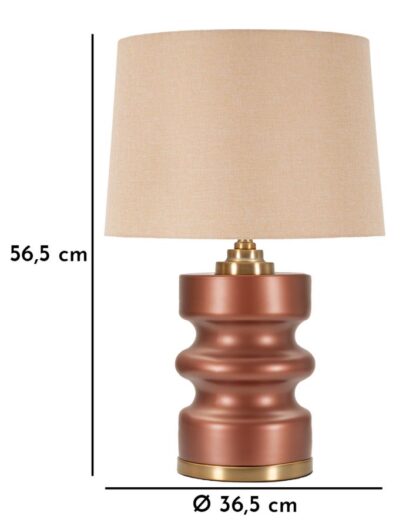 LAMPADA DA TAVOLO ROSENTHAL -B- CM Ø 36,5X56,5 - immagine 6
