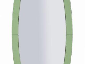 SPECCHIO DA MURO OSLO VERDE CM 55X2X150 (MISURA SPECCHIO CM 42,5X137,5)