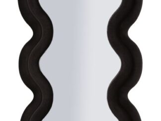SPECCHIO DA MURO MONICA NERO CM 58X4X160  (MISURA SPECCHIO CM 39X124)