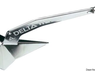 Osculati 01.107.16 Ancora Delta Inox 16 Kg