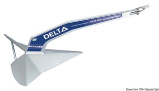 Ancora Delta 20 kg in acciaio zincato 01.108.20 Lewmar