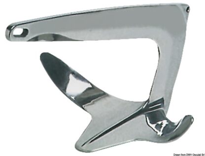 Ancora Trefoil inox 10 kg 01.109.10 Osculati