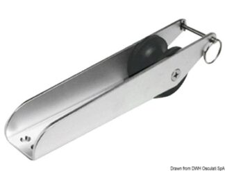 Musone di prua inox 280 x 55 mm 01.118.83 Osculati