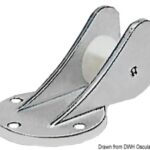 Musone lega anodizzata 130 x 80 mm 01.341.00 Osculati