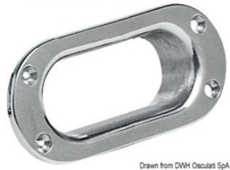 Cubia inox 140 x 63 x 17 mm 01.352.00 Osculati