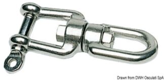 Girella inox occhio/grillo 5 mm 01.427.99 Osculati