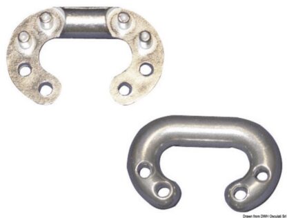Falsa maglia inox 8 perni 10 mm 01.672.10 Osculati